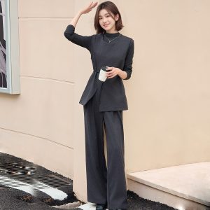 Korean Style Three-Piece Women's Set 2025 New Vest Top Pants Skirt