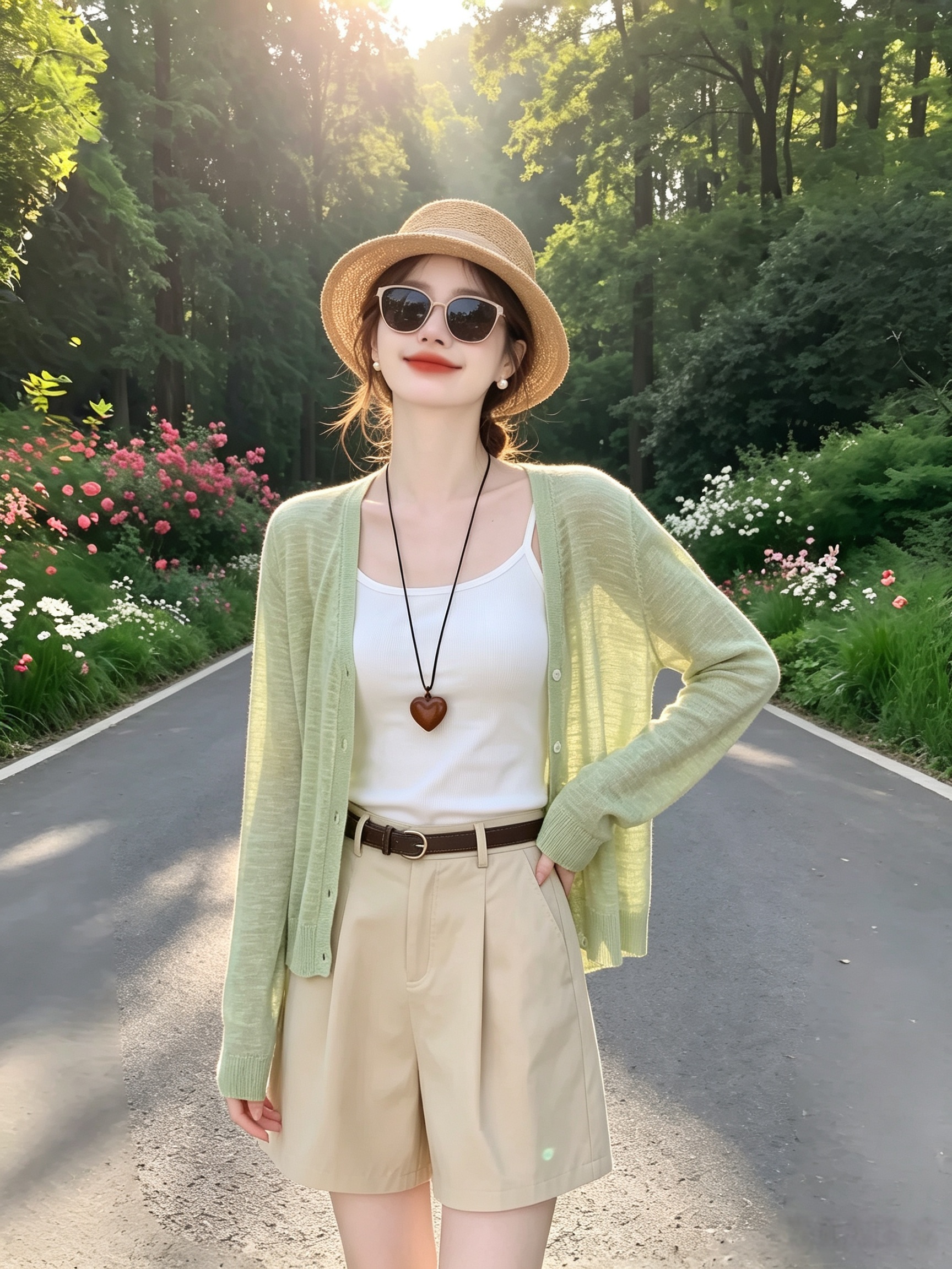 V-Neck Ice Silk Knit Sun Protection Cardigan for Women 2026 Summer Sheer Air Conditioning Shawl - Image 3