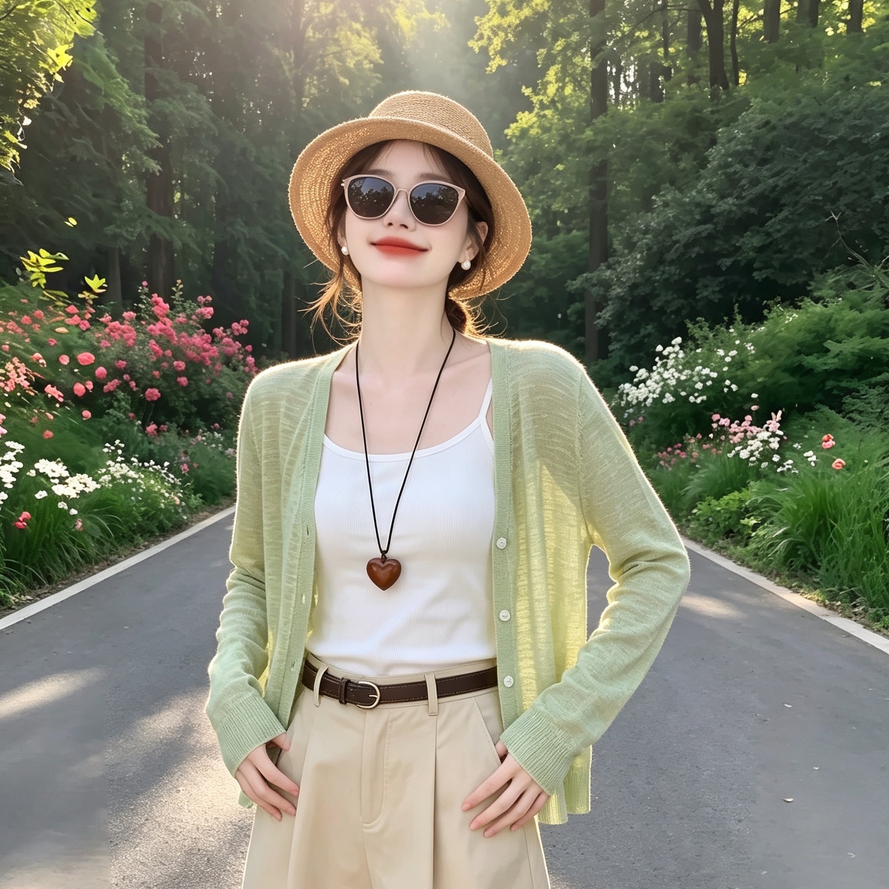 V-Neck Ice Silk Knit Sun Protection Cardigan for Women 2026 Summer Sheer Air Conditioning Shawl - Image 5